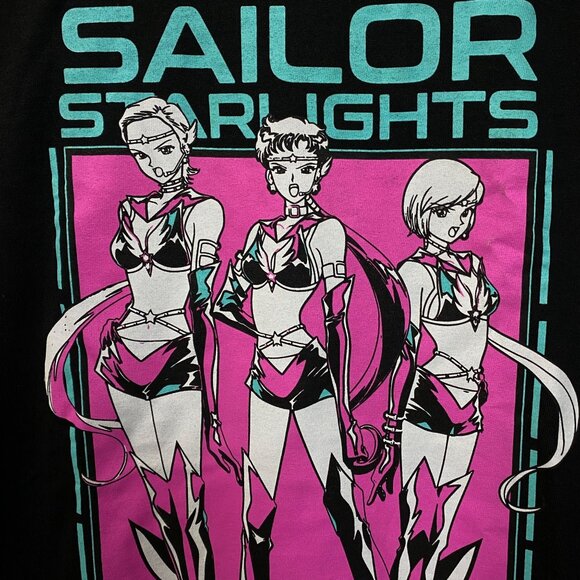 Sailor Moon Sailor Starlight Group Portrait Anime T-Shirt XL - Picture 4 of 5